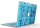 Blue Watercolor Woodgrain - MacBook Air Skin Kit