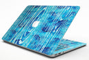 Blue Watercolor Woodgrain - MacBook Air Skin Kit
