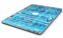 Blue Watercolor Woodgrain - MacBook Air Skin Kit