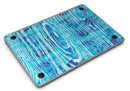 Blue Watercolor Woodgrain - MacBook Air Skin Kit