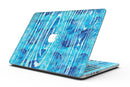 Blue Watercolor Woodgrain - MacBook Pro with Retina Display Full-Coverage Skin Kit