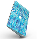 Blue Watercolor Woodgrain - MacBook Pro with Retina Display Full-Coverage Skin Kit