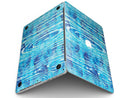 Blue Watercolor Woodgrain - MacBook Pro with Retina Display Full-Coverage Skin Kit