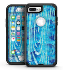 Blue Watercolor Woodgrain - iPhone 7 Plus/8 Plus OtterBox Case & Skin Kits