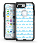 Blue Waves with Tiny Polka Dots - iPhone 7 Plus/8 Plus OtterBox Case & Skin Kits