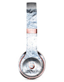 Blue and Black Grunge Over White Marble Surface Full-Body Skin Kit for the Beats by Dre Solo 3 Wireless Headphones