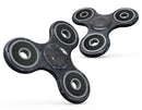 Blue and Gold Grunge Splatter Full-Body Fidget Spinner Skin-Kit