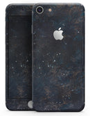 Blue and Gold Grunge Splatter - Skin-kit for the iPhone 8 or 8 Plus