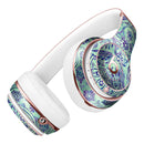 Blue and Green Damask Watercolor Pattern Full-Body Skin Kit for the Beats by Dre Solo 3 Wireless Headphones