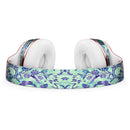 Blue and Green Damask Watercolor Pattern Full-Body Skin Kit for the Beats by Dre Solo 3 Wireless Headphones