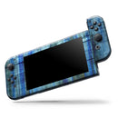 Blue and Green Tye-Dyed Wood // Skin Decal Wrap Kit for Nintendo Switch Console & Dock, Joy-Cons, Pro Controller, Lite, 3DS XL, 2DS XL, DSi, or Wii - Vinyl Skin Wrap for Nintendo Switch 2, OLED, Lite, Pro Controller, Wii & Classic Handhelds