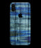 Blue and Green Tye-Dyed Wood - iPhone XS MAX, XS/X, 8/8+, 7/7+, 5/5S/SE Skin-Kit (All iPhones Available)
