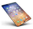 Blue and Orange Scratched Surface with Glowing Gold - iPad Pro 97 - View 4.jpg
