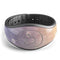 Blue and Orange Scratched Surface with Glowing Gold - Decal Skin Wrap Kit for the Disney Magic Band
