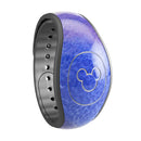 Blue and Pink Watercolor Spill - Decal Skin Wrap Kit for the Disney Magic Band