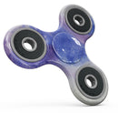 Blue and Pink Watercolor Spill Full-Body Fidget Spinner Skin-Kit