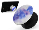 Blue and Pink Watercolor Spill - Skin Kit for PopSockets and other Smartphone Extendable Grips & Stands