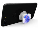 Blue and Pink Watercolor Spill - Skin Kit for PopSockets and other Smartphone Extendable Grips & Stands