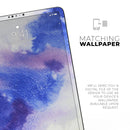 Blue and Pink Watercolor Spill - Full Body Skin Decal for the Apple iPad Pro 12.9", 11", 10.5", 9.7", Air or Mini (All Models Available)