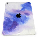Blue and Pink Watercolor Spill - Full Body Skin Decal for the Apple iPad Pro 12.9", 11", 10.5", 9.7", Air or Mini (All Models Available)