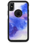 Blue and Pink Watercolor Spill - iPhone X OtterBox Case & Skin Kits