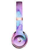 Blue and Pinkish Absorbed Watercolor Texture Full-Body Skin Kit for the Beats by Dre Solo 3 Wireless Headphones