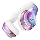 Blue and Pinkish Absorbed Watercolor Texture Full-Body Skin Kit for the Beats by Dre Solo 3 Wireless Headphones
