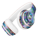Blue and Purple Watercolor Peacock Feathers Full-Body Skin Kit for the Beats by Dre Solo 3 Wireless Headphones