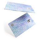 Blue and Purple Watercolor Waves - Premium Protective Decal Skin-Kit for the Apple Credit Card