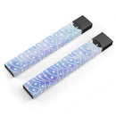 Blue and Purple Watercolor Waves - Premium Decal Protective Skin-Wrap Sticker compatible with the Juul Labs vaping device