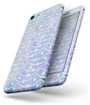 Blue and Purple Watercolor Waves - Skin-kit for the iPhone 8 or 8 Plus