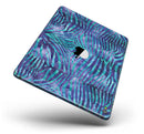 Blue and Purple Watercolor Zebra Pattern Full Body Skin for the iPad Pro (12.9" or 9.7" available)