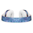 Blue and Purple Watercolor Zebra Pattern Full-Body Skin Kit for the Beats by Dre Solo 3 Wireless Headphones