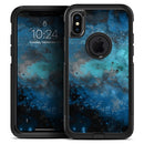 Blue and Teal Painted Universe - Skin Kit for the iPhone OtterBox Cases