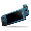 Blue and Teal Painted Universe // Skin Decal Wrap Kit for Nintendo Switch Console & Dock, Joy-Cons, Pro Controller, Lite, 3DS XL, 2DS XL, DSi, or Wii - Vinyl Skin Wrap for Nintendo Switch 2, OLED, Lite, Pro Controller, Wii & Classic Handhelds