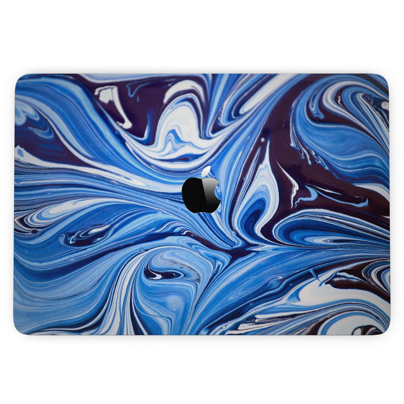 MacBook Pro with Touch Bar Skin Kit - Blue_and_White_Blended_Paint-MacBook_13_Touch_V3.jpg?