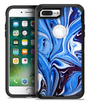 Blue and White Blended Paint - iPhone 7 Plus/8 Plus OtterBox Case & Skin Kits