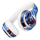Blue and White Blended Paint Full-Body Skin Kit for the Beats by Dre Solo 3 Wireless Headphones
