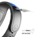 Blue and White Blended Paint - Decal Skin Wrap Kit for the Disney Magic Band