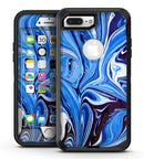Blue and White Blended Paint - iPhone 7 Plus/8 Plus OtterBox Case & Skin Kits
