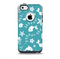 Blue and White Cartoon Sea Creatures Skin for the iPhone 5c OtterBox Commuter Case