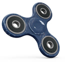 Blue and White Chipped Paint Full-Body Fidget Spinner Skin-Kit