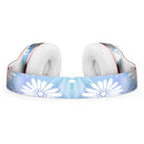Blue and White Watercolor Flower Print Pattern Full-Body Skin Kit for the Beats by Dre Solo 3 Wireless Headphones
