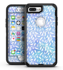 Blue and White Watercolor Leaves Pattern - iPhone 7 Plus/8 Plus OtterBox Case & Skin Kits