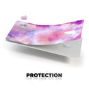 Blue to Purps Absorbed Watercolor Texture - Premium Protective Decal Skin-Kit for the Apple Credit Card