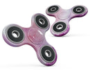 Blue to Purps Absorbed Watercolor Texture Full-Body Fidget Spinner Skin-Kit