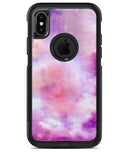 Blue to Purps Absorbed Watercolor Texture - iPhone X OtterBox Case & Skin Kits
