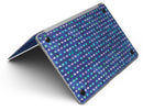 Blue with Purple and Aqua Strokes Pattern - MacBook Air Skin Kit