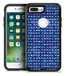 Blue with Purple and Aqua Strokes Pattern - iPhone 7 Plus/8 Plus OtterBox Case & Skin Kits