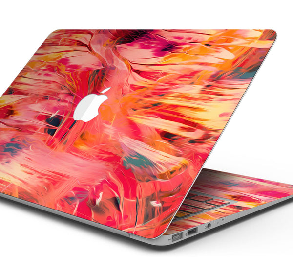 Blurred Abstract Flow V10 - Skin Decal Wrap Kit Compatible with the Apple MacBook Pro, Pro with Touch Bar or Air (11", 12", 13", 15" & 16" - All Versions Available)
